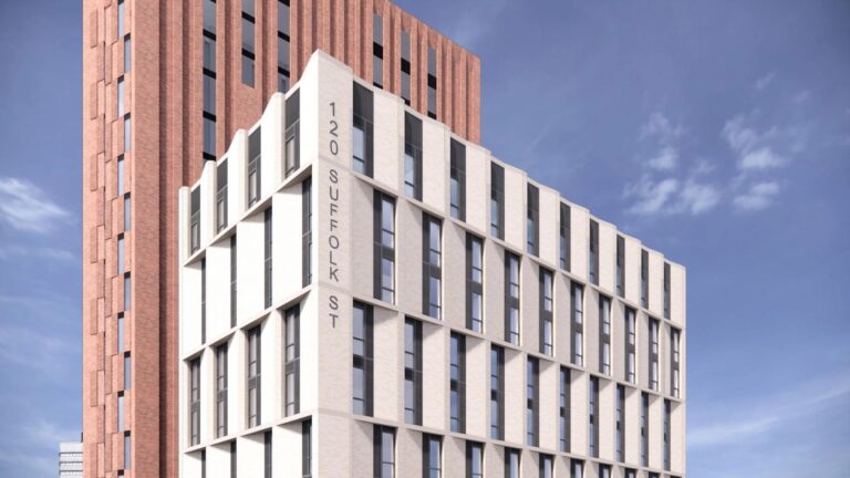 Landmark Properties submits plans for major PBSA development in Birmingham
