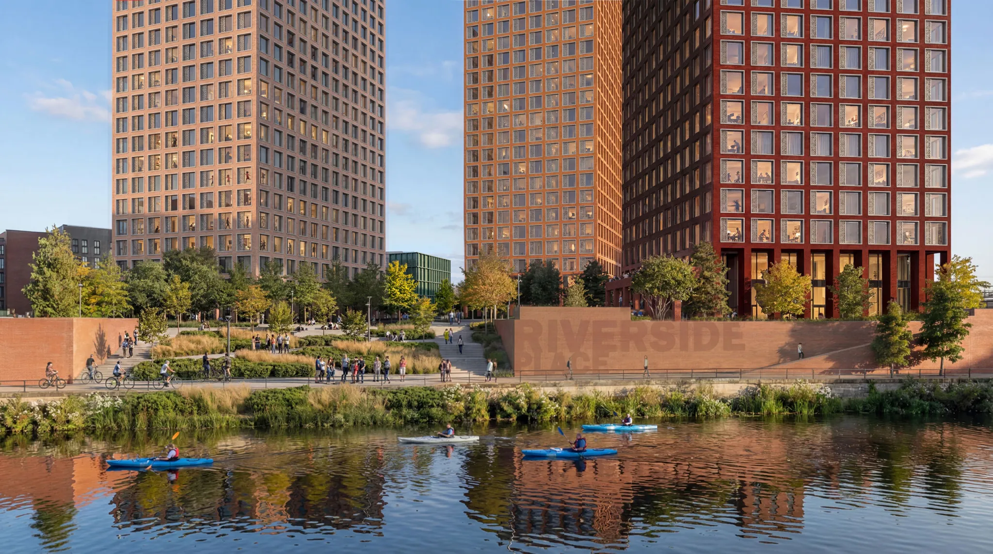 Iconic Riverside Building Where the city connects with the river - Tall Buildings Media